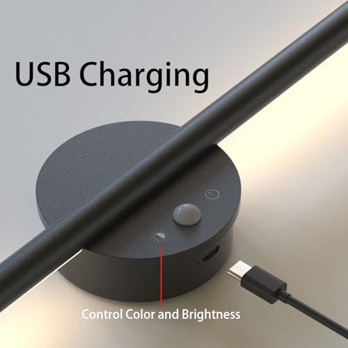 Apliques de pared LED regulables de 80cm con sensor de movimiento negro 7