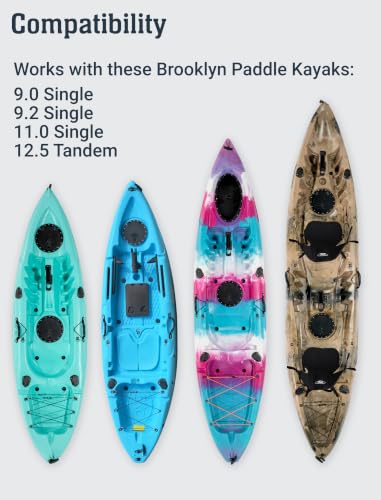 BKC Brooklyn UH-PS223 Asiento para Kayak con Espuma de Memoria miniatura 7