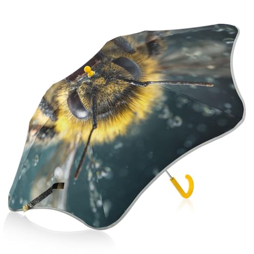 Paraguas para niños estilo 3D impermeable con protección de lluvia sol y viento 2