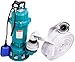 Produktbild Fäkalienpumpe IBO 550W mit Zerkleinerer + 2" Storz C + 40m Schlauch Pumpe Tauchpumpe Schwimmschalter Wasserpumpe Schmutzwasserpumpe mit Bauschlauch Schwimmer