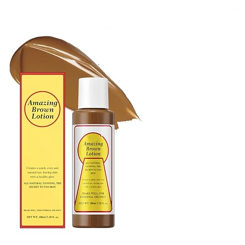 Melemando Amazing Browning Lotion, All Natural Moisturizing Formula Fast Dark Tan for All Skin...