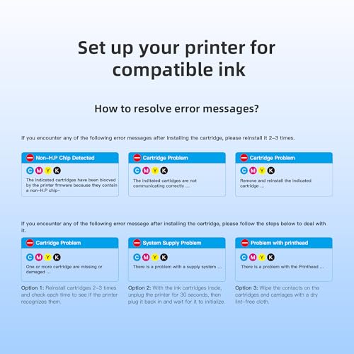 Image of Valuetoner Compatible Ink Cartridges for Printer (4-Pack)