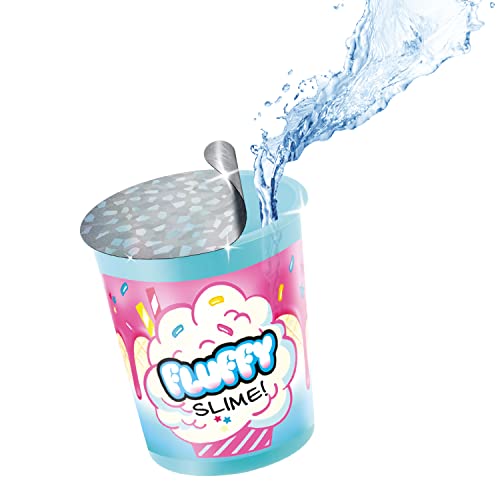Canal Toys - So Slime DIY - Slime Fluffy Case for Children - DIY Scented Fluffy Slime Kit with Shakers Powders and Decorations - Storage Carry Case Creative Activity 6 Years Plus - SSC206
