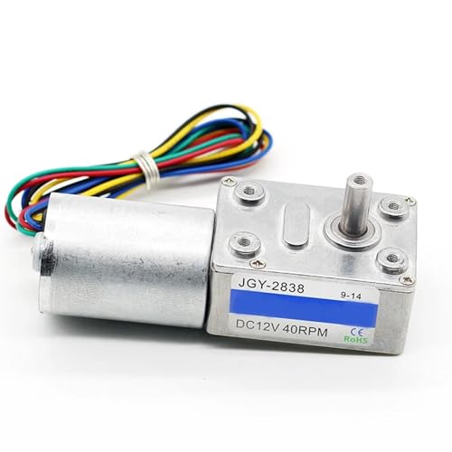 Motor de engranaje helicoidal reversible para evitar retrocesos con fijación de posición