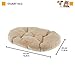 Ferplast Hundebett Hundekissen Katzenkissen Hundesofa für kleine Hunde, Katzenbett, 43 x 30 x 15 cm Waschbar Blau