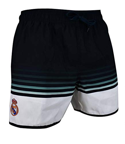 BAÑADOR Real Madrid Home Nº 2 INF Negro/Blanco 14