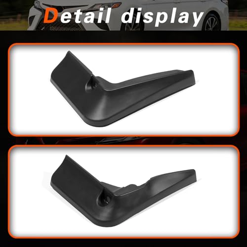 Image of 2018 Camry Sport Mud Flaps Mud Guards Compatible with Toyota Camry 2018-2022 Splash Guard No Drilling Required All Weather Mudflaps(Set of 4)