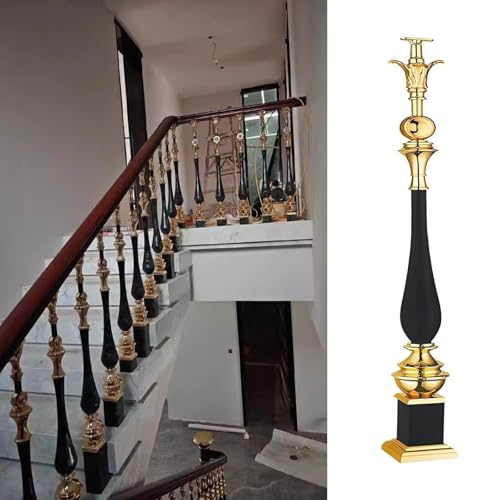 Balaustres de metal ajustables 270 grados para decoracion de escaleras interiores