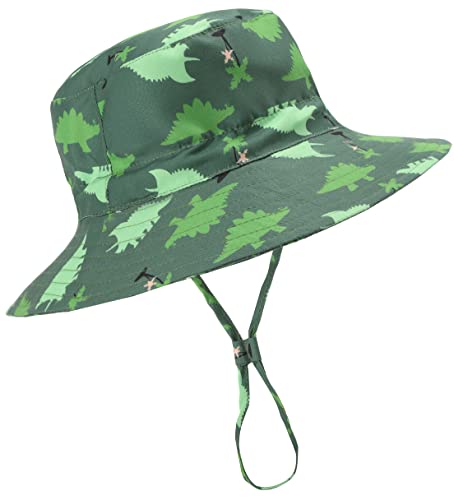 Image of Baby Sun Hat UPF 50+ Sun Protective Toddler Bucket Hat Summer Kids Beach Hats Wide Brim Outdoor Play Hat for Boys Girls
