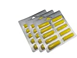 Passend für Vorwerk. 30 Duftstäbchen Duft Gelb Zitrone geeignet Vorwerk und andere Staubsauger