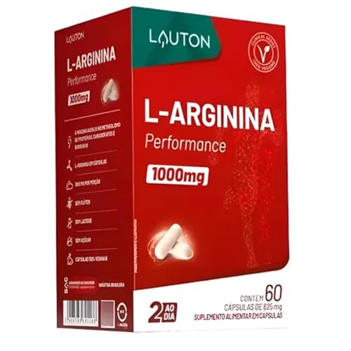L-Arginina Performance 1.000mg (Clinical Series) 60 Cps - Lauton