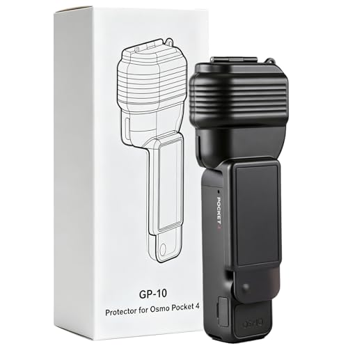 For DJI Osmo Pocket 4 �ی�P�[�X Osmo Pocket 4 �Ή� �J�o�[ Greerass PC�f�� �����Y�E��ʑS�ی� �����ɋ��� �ϏՌ� �C�菝�h�~