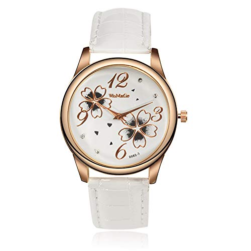 QTMIAO 美しいドレスウォッチ時計 WoMageウォッチクォーツウォッチ (Color : 1)