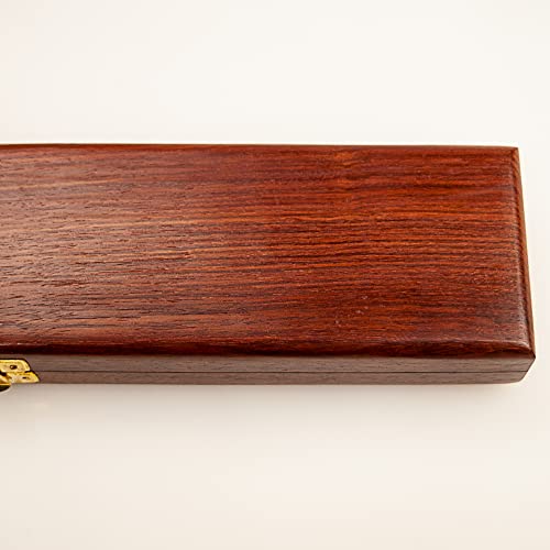 Sterling Games Wooden Mancala Board Game Cherry Finish With Real Stones 13” Wood Game Board #TOP6