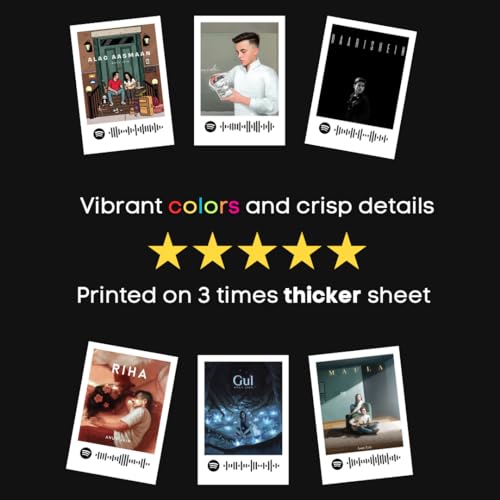 Image of Funk You Store Anuv Jain Mini Posters Kit (Set of 15) | Baarishein, Alag Aasmaan Compact Size (8 x 6 cm) Posters for Phone Accessories, Bedroom, Office, Living room