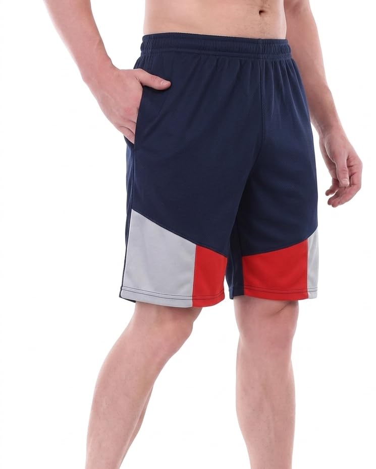 stylbase Men’s Shorts with Side Pockets & Drawstring Waistband | Regular Fit Above Knee Gym Short Half Pant for Running Workout Jogging Sports-picture-40