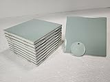 Daltile Seafoam Green 4 inch Ceramic Tile 4.25 in 4x4 Subway Square Shower Bathroom Kitchen Backspla