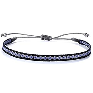 C·QUAN CHI Bracelet D&rsquo;amitié Pour Femmes Bracelet Réglable Bijoux Bracelets En Corde Tressée à La Main