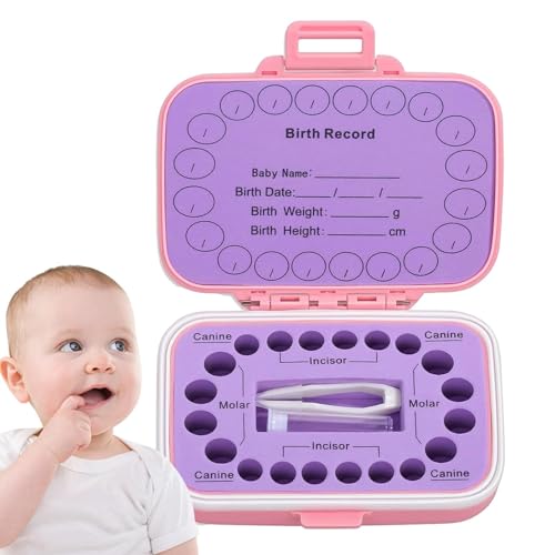 Opiniones y reviews de Cajas para dientes disponible en línea. 49 Caja de almacenamiento de dientes - Caja de Ratoncito Pérez para 20 dientes caídos,Impermeable, A Prueba De Polvo, Porta Dientes Con Patrón De Arco Iris Con Pinzas, Una Botella...