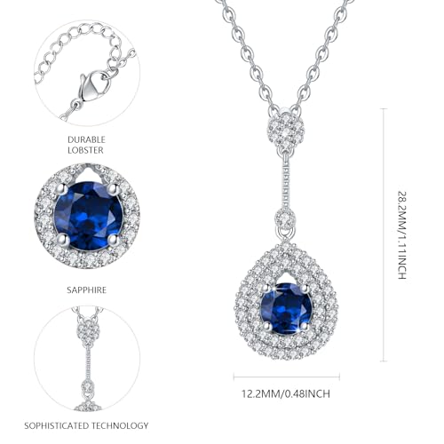 Silver Pendant Necklace for Women, Womens Necklaces Trendy Silver Jewelry, Fashion Necklace Gifts for Women2