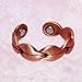 LONGRN- Copper Ring adjustable size for Men and Women
