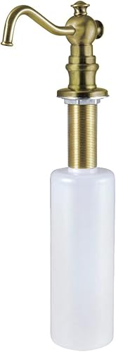 Miniatura 4 de Kingston Brass SD7605 Dispensador de jabón vintage, bronce aceitado 10-1/4 pulgadas Bronce frotado con aceite,Latón antiguo,Cobrizo