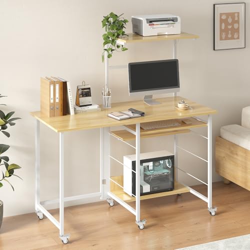 LVB p\RfXN RpNg ܂肽݃fXN [It LX^[t e[u ~V e[N ȃXy[X wK [NfXN I[N 120×s55×75cm