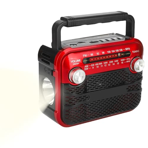 Radio à énergie solaire compacte : restez informé et éclairé en voyage