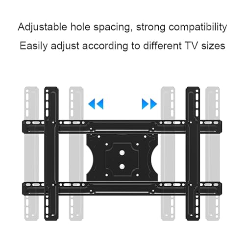 Support plafond pour deux téléviseurs télescopique inclinable pivotant