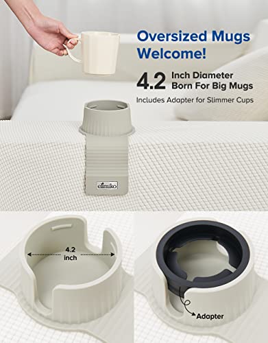 Elimiko NCCS-GB Couch Cup Holder, Elimiko Silicone Sofa Drink Holder thumb #2