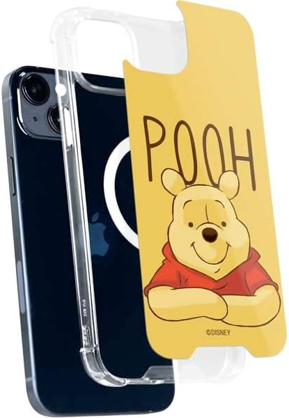 Skinit Phone Case Compatible with MagSafe iPhone 15 Plus - Officially Licensed Disney Winnie The Pooh Portrait Design