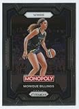 2024 PANINI WNBA PRIZM MONOPOLY #19 MONIQUE BILLINGS DALLAS WINGS BASKETBALL OFFICIAL TRADING CARD OF NBA