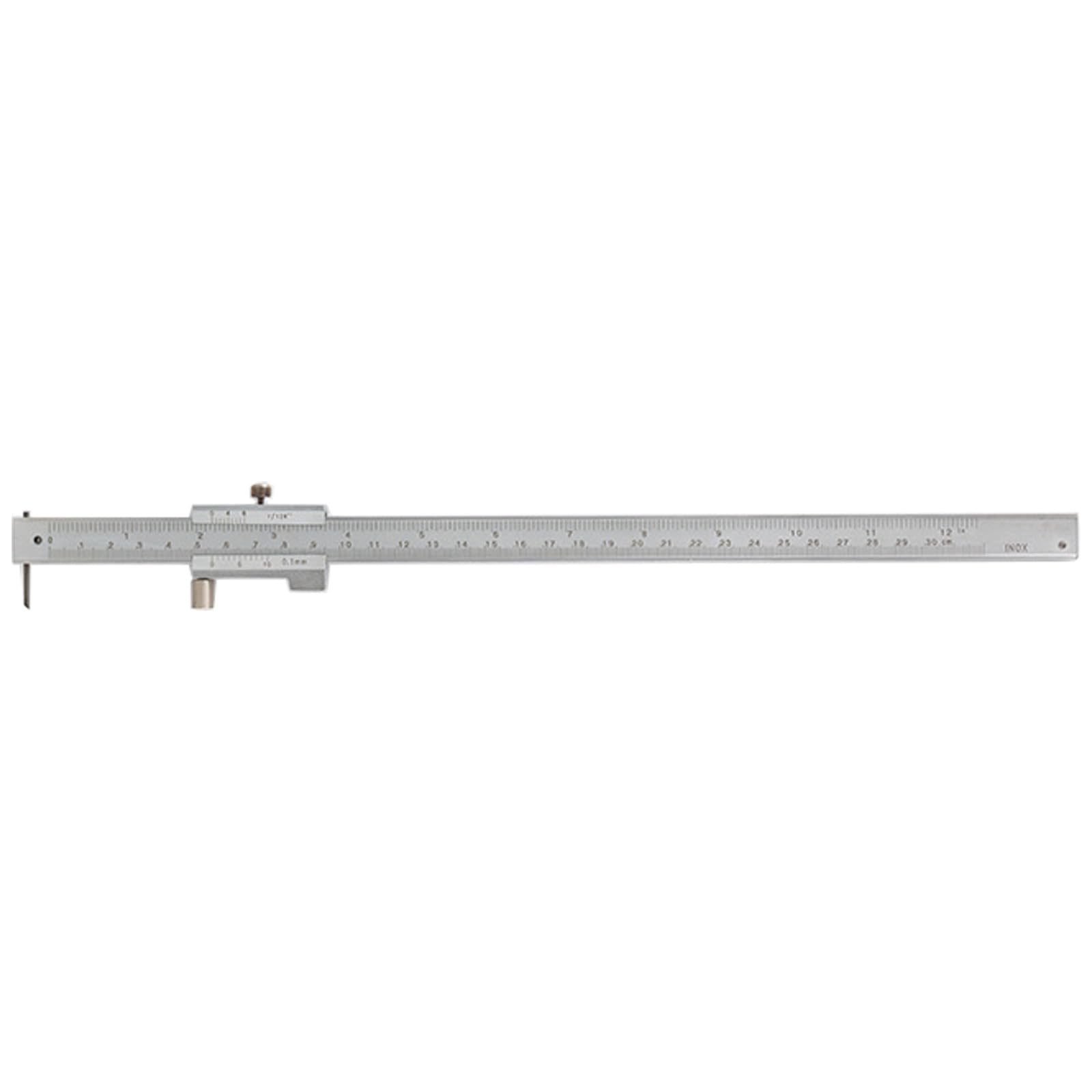 200/300mm Doppia Scala Vernier Caliper Costruzione In Acciaio Inox per Progetti scolastici e Applicazioni di Ingegneria Pinza Metallo Strumento di Misura