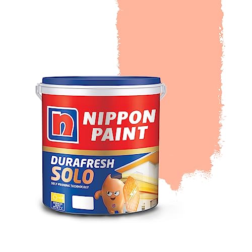 Image of Nippon Paint Durafresh Solo Exterior Emulsion Paint (Orange Macaron, 1 L)