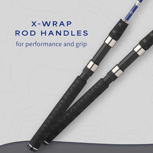 Shakespeare Contender Spinning Rod, 6'6", 2-Piece Saltwater Fishing Rod, Medium Power, 6-12 lb Line Rating by Shakespeare - Image 2