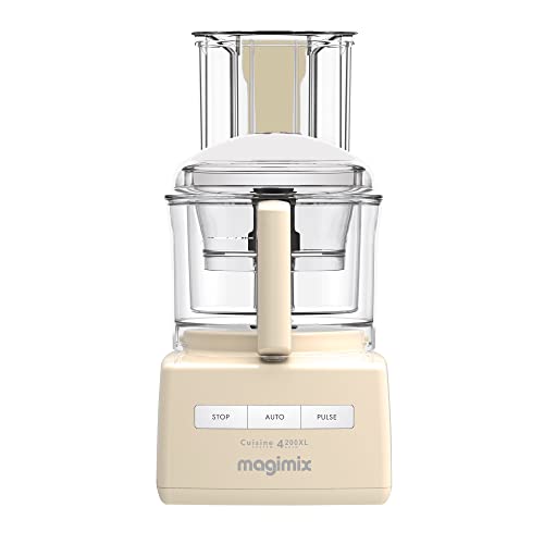 Magimix 4200XL Food Processor | 3L BPA-Free Bowl | Quiet & Powerful Motor | Multifunctional 6 in 1 Solution | Cream | 18475 option