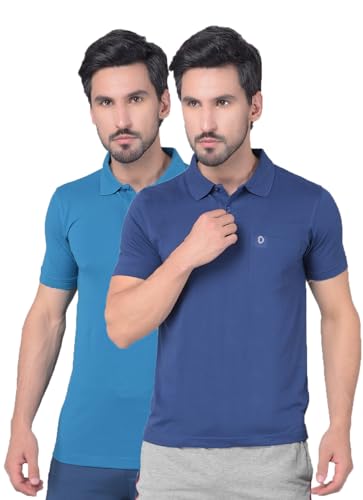 Image of Dollar Mens Cotton Casual Solid Polo Tshirt (Pack of 1)
