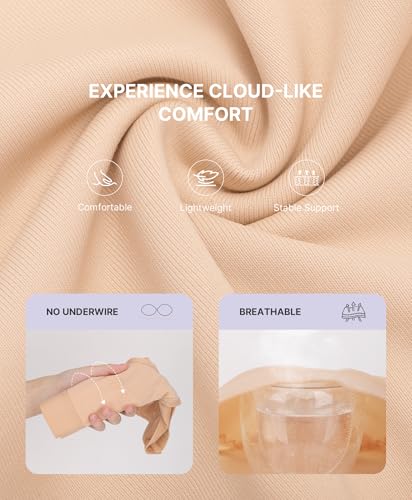 Image of SHAPELLX Post Surgery Bras Front Closure Compression Bra Surgical Wirefree Mastectomy Bra with Adjustable Straps