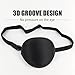 1 Pcs Eye Patches for Adults, Adjustable Eye Patch for Amblyopia Lazy Eye Patches Holiday Clothing (1)