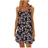 💕Größe: Bitte überprüfen Sie die Größentabelle sorgfältig.Asiatische Größe ist zu klein, bitte wählen Sie 1 größere Größe beim Kauf. 💕Material: Das Damen Kleid ist aus hochwertigem Polyester-Material, atmungsaktiv und hautfreundlich, angenehm zu tragen. 💕Geeignet für Reisen, Urlaub, Shopping, Strand, Dating, Partys, Bars, Freunde Versammlungen, Outdoor-Aktivitäten usw.