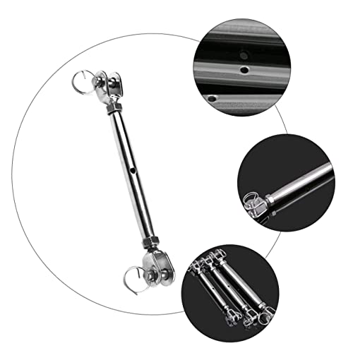 2 piezas Tensores para Cables de Acero Inoxidable con Rosca miniatura 7