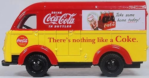 Oxford Diecast 1:76 Austin K8 Threeway Van Coca Cola Diecast Model 76AK018CC, Red, Yellow, Large - Image 3