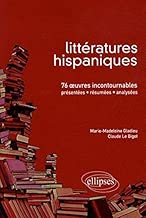 Download Littératures hispaniques : 75 oeuvres incontournables (présentées, résumées et analysées) PDF