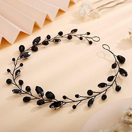 Wedding Hair Accessories Crystal Headband Hairband Rhinestones Headpiece Headdress For Brides Women Headwear Bridal Jewelry main image 1