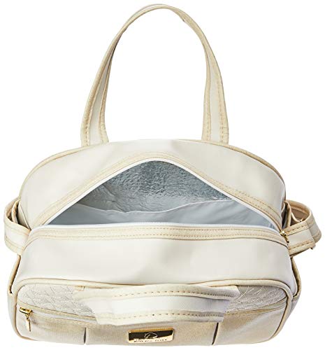 Frasqueira Térmica Glitter Bege, Baby Nut, Bege