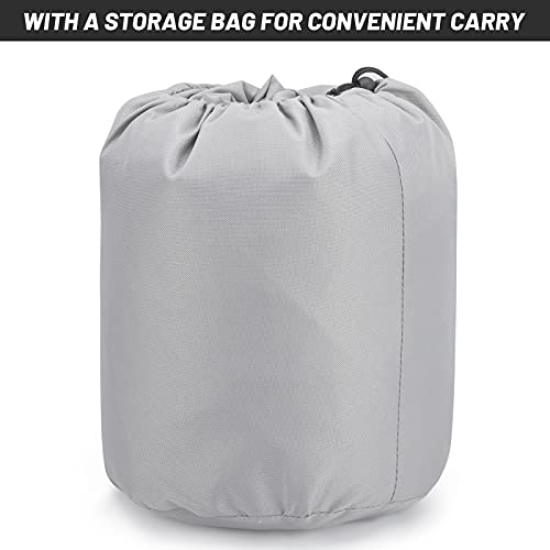 Wasserdichte Anhängerabdeckung 600D Oxford - Mit Reflektierenden Streifen 214x122cm