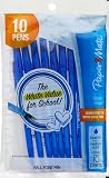 Paper Mate Write Bros Ballpoint Pens, Medium Point (1.0mm), Blue, 10 Count – view 2
