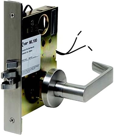 Command Access ML180EU-24-REX Electrified Mortise Lock Chassis w/ Request To Exit (24 VAC/DC)