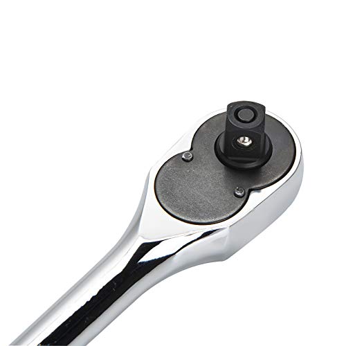 Jetech 3/8 Inch Drive Ratchet,45-Tooth Socket Wrench, Quick Release Ratchetn Wrench With Durable Cr-V Steel, Drop-Forged, Heat-Treated #TOP5