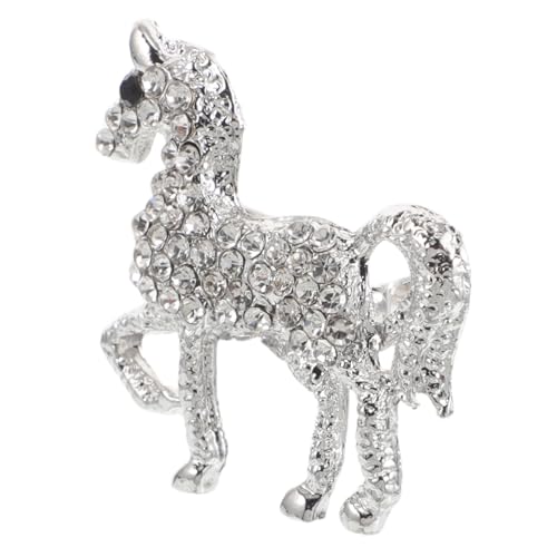Broche épingle en alliage et strass fins de qualité pour costume et veste